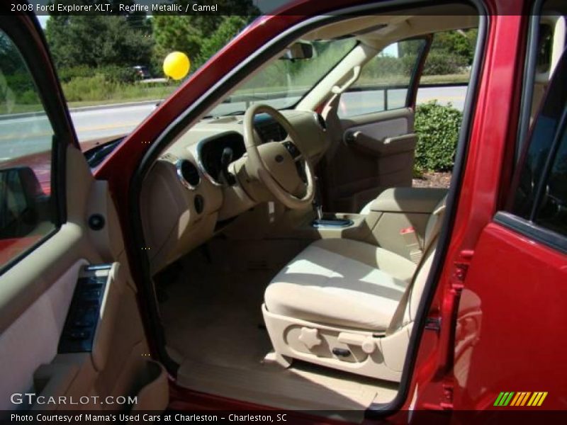Redfire Metallic / Camel 2008 Ford Explorer XLT
