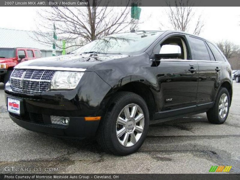 Black / Medium Camel 2007 Lincoln MKX AWD