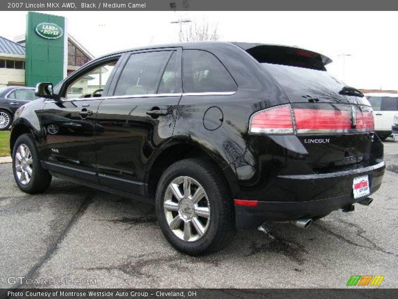 Black / Medium Camel 2007 Lincoln MKX AWD