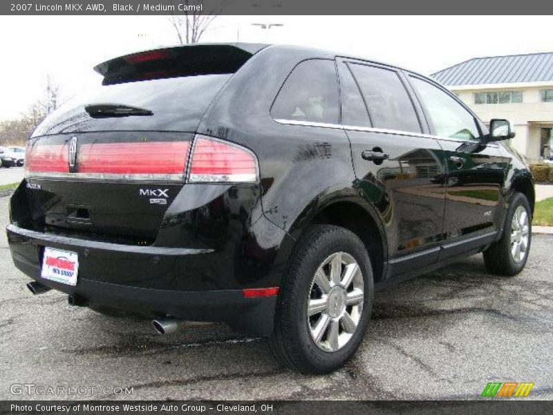 Black / Medium Camel 2007 Lincoln MKX AWD