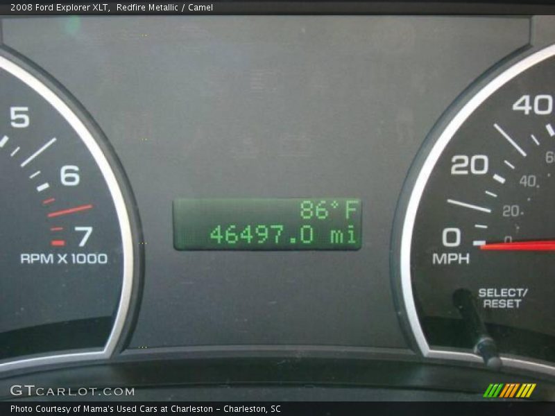 Redfire Metallic / Camel 2008 Ford Explorer XLT
