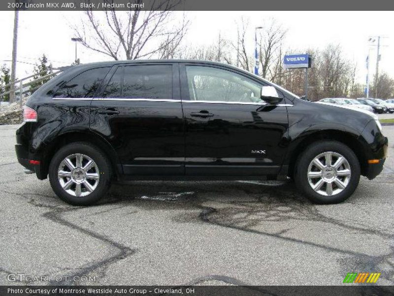 Black / Medium Camel 2007 Lincoln MKX AWD