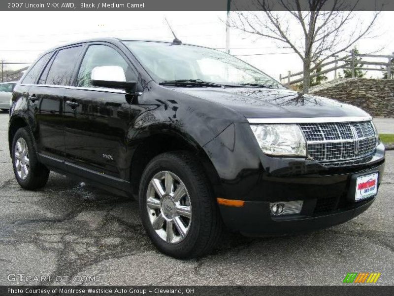 Black / Medium Camel 2007 Lincoln MKX AWD
