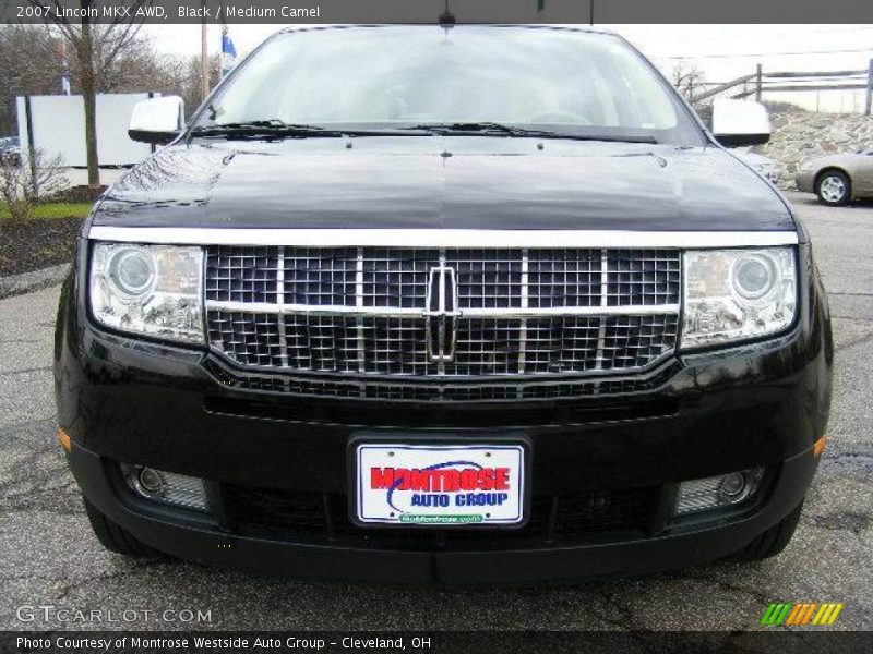 Black / Medium Camel 2007 Lincoln MKX AWD