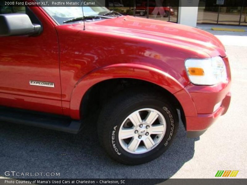 Redfire Metallic / Camel 2008 Ford Explorer XLT
