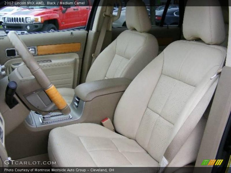 Black / Medium Camel 2007 Lincoln MKX AWD