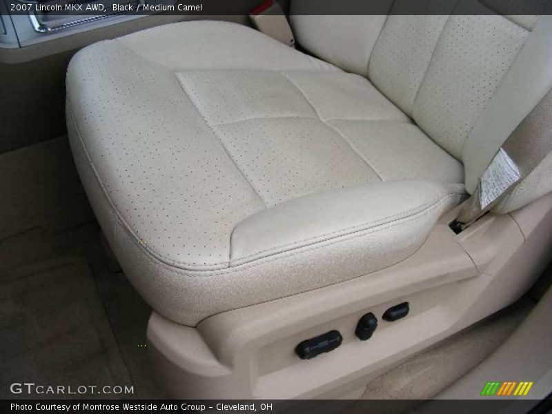 Black / Medium Camel 2007 Lincoln MKX AWD