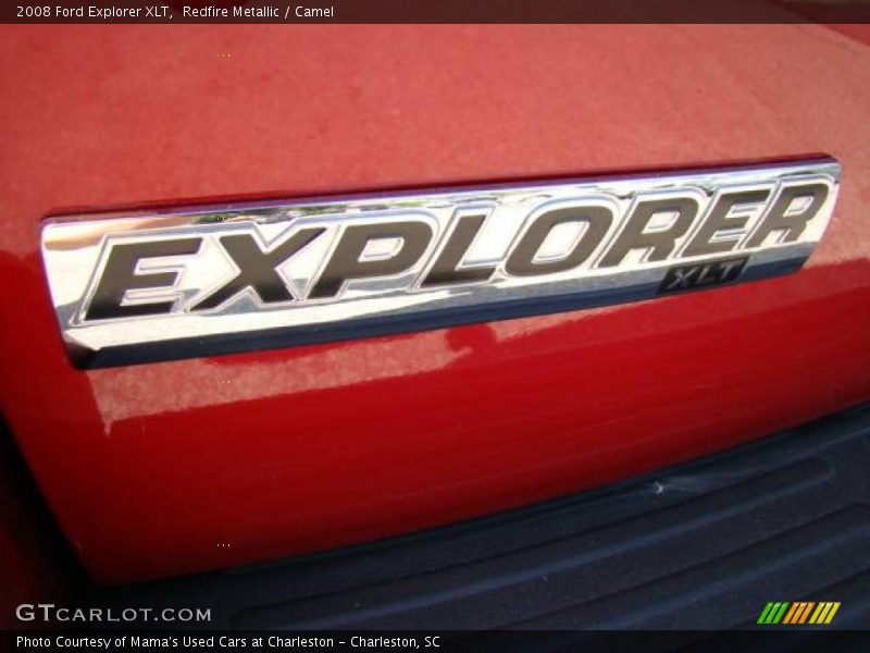 Redfire Metallic / Camel 2008 Ford Explorer XLT
