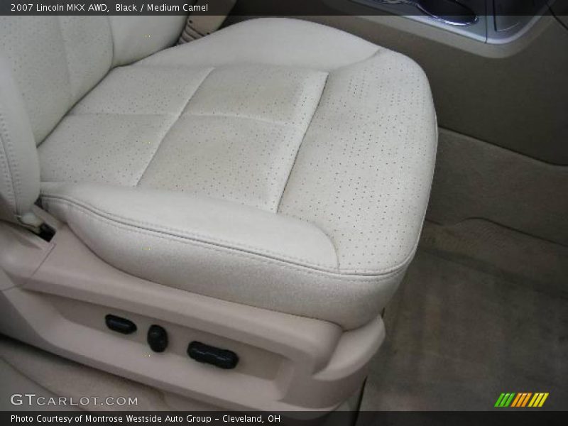 Black / Medium Camel 2007 Lincoln MKX AWD