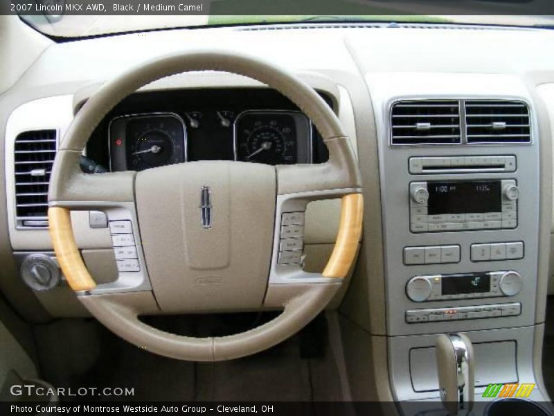 Black / Medium Camel 2007 Lincoln MKX AWD