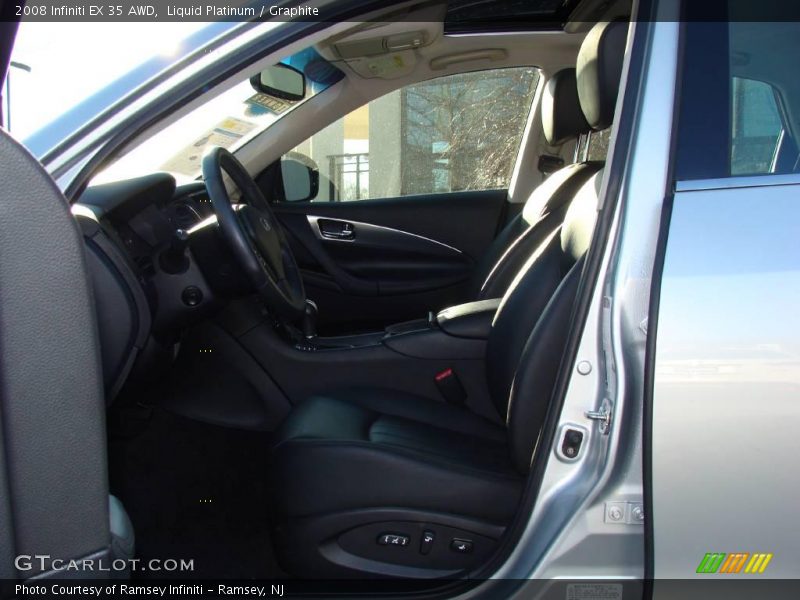 Liquid Platinum / Graphite 2008 Infiniti EX 35 AWD