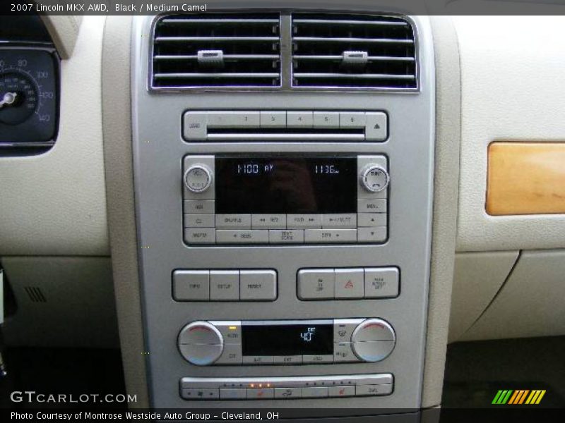Black / Medium Camel 2007 Lincoln MKX AWD