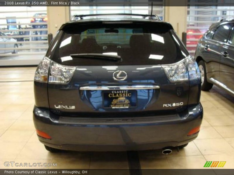 Flint Mica / Black 2008 Lexus RX 350 AWD