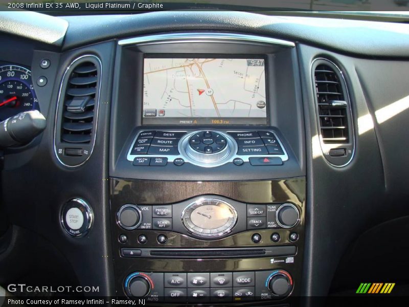 Liquid Platinum / Graphite 2008 Infiniti EX 35 AWD