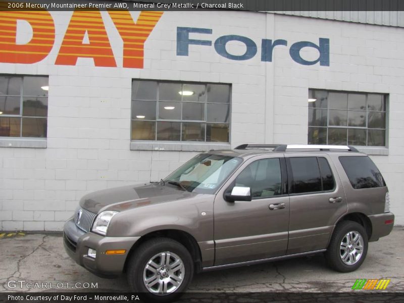 Mineral Grey Metallic / Charcoal Black 2006 Mercury Mountaineer Premier AWD