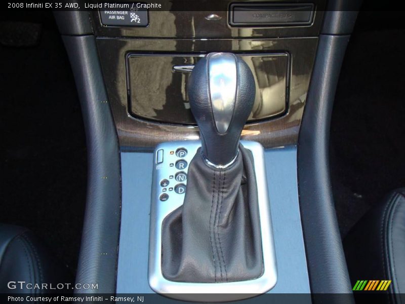 Liquid Platinum / Graphite 2008 Infiniti EX 35 AWD