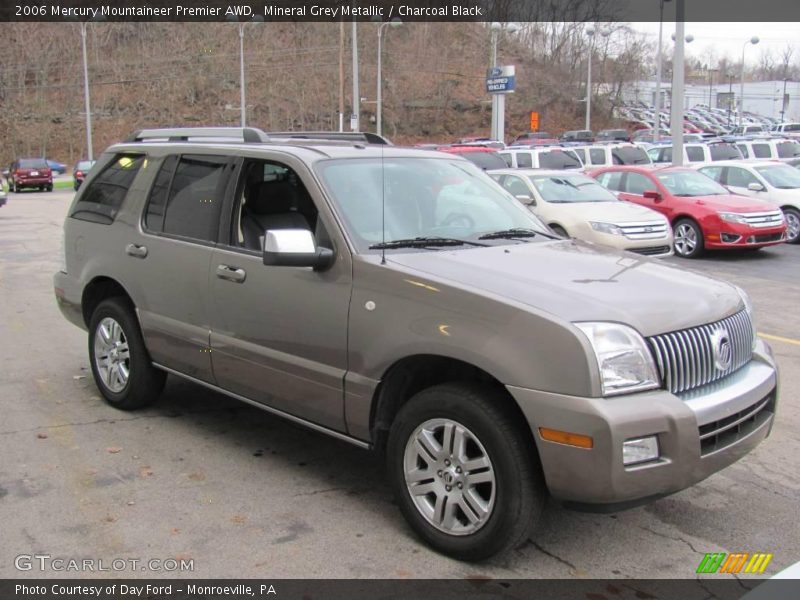 Mineral Grey Metallic / Charcoal Black 2006 Mercury Mountaineer Premier AWD