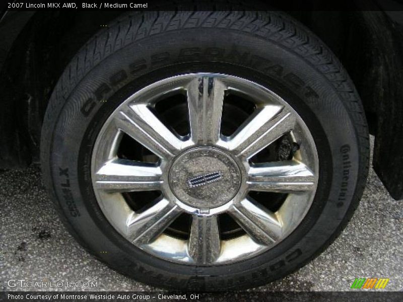 Black / Medium Camel 2007 Lincoln MKX AWD