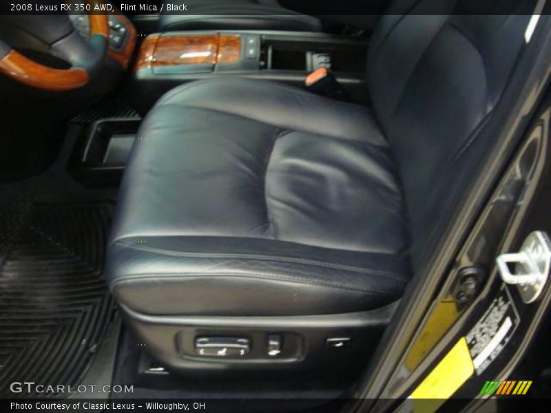 Flint Mica / Black 2008 Lexus RX 350 AWD