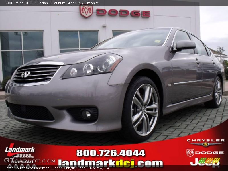 Platinum Graphite / Graphite 2008 Infiniti M 35 S Sedan