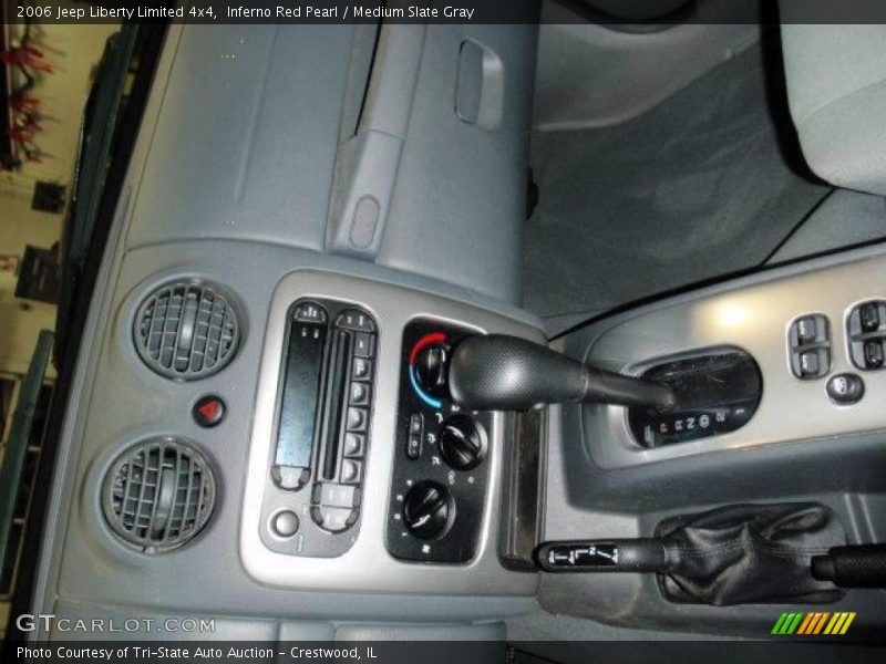 Inferno Red Pearl / Medium Slate Gray 2006 Jeep Liberty Limited 4x4