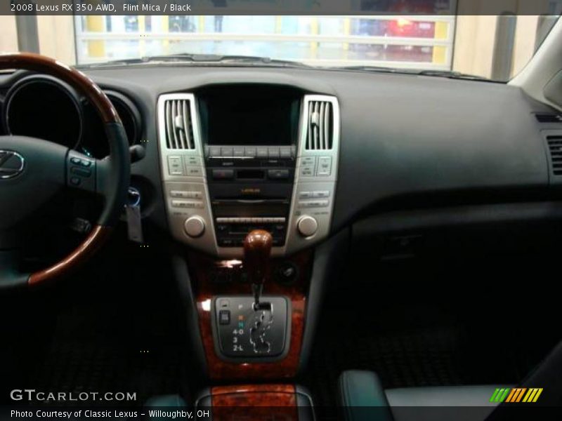 Flint Mica / Black 2008 Lexus RX 350 AWD