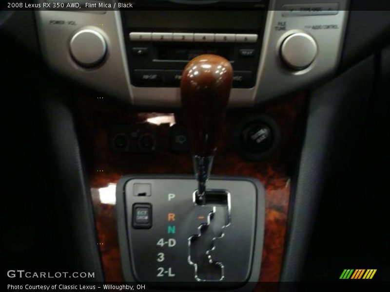 Flint Mica / Black 2008 Lexus RX 350 AWD