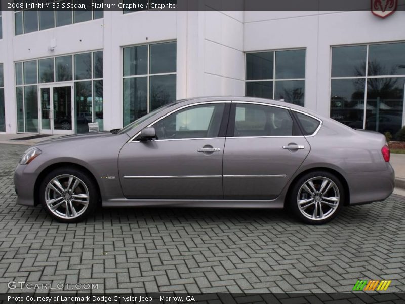 Platinum Graphite / Graphite 2008 Infiniti M 35 S Sedan