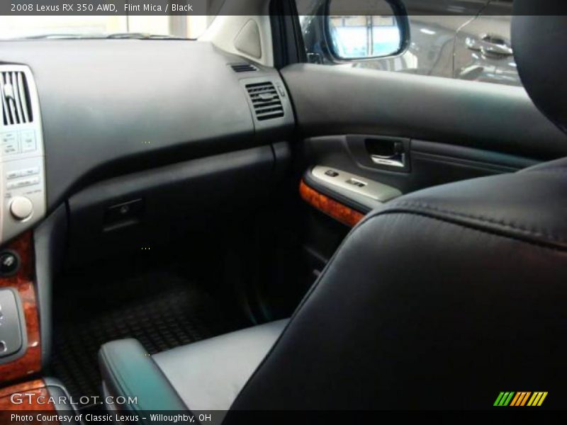 Flint Mica / Black 2008 Lexus RX 350 AWD