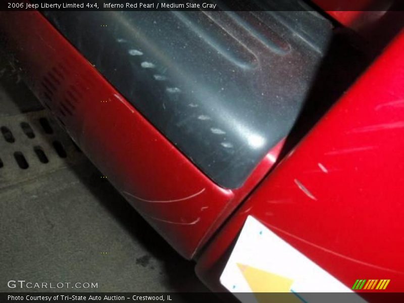 Inferno Red Pearl / Medium Slate Gray 2006 Jeep Liberty Limited 4x4