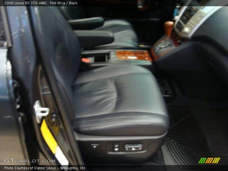 Flint Mica / Black 2008 Lexus RX 350 AWD