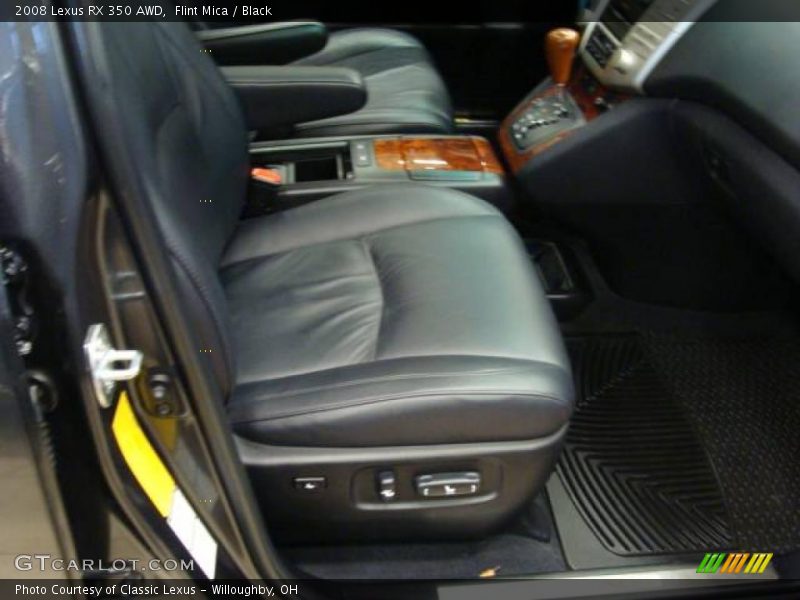 Flint Mica / Black 2008 Lexus RX 350 AWD