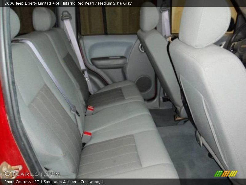 Inferno Red Pearl / Medium Slate Gray 2006 Jeep Liberty Limited 4x4