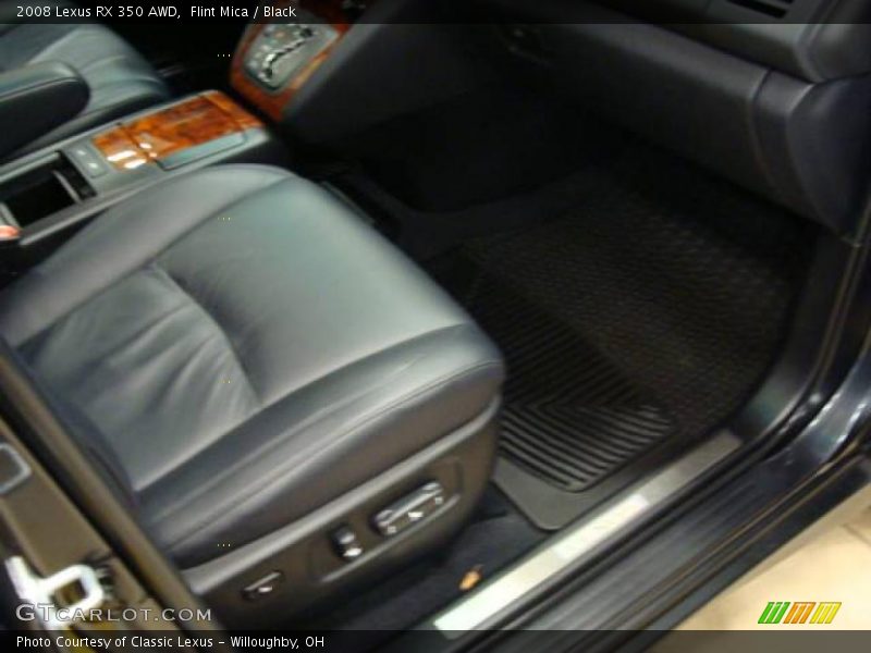 Flint Mica / Black 2008 Lexus RX 350 AWD