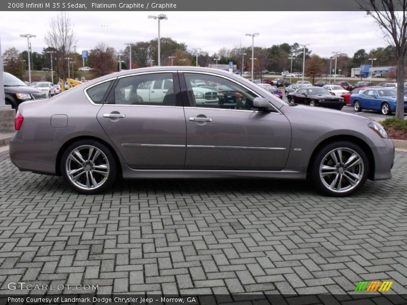 Platinum Graphite / Graphite 2008 Infiniti M 35 S Sedan
