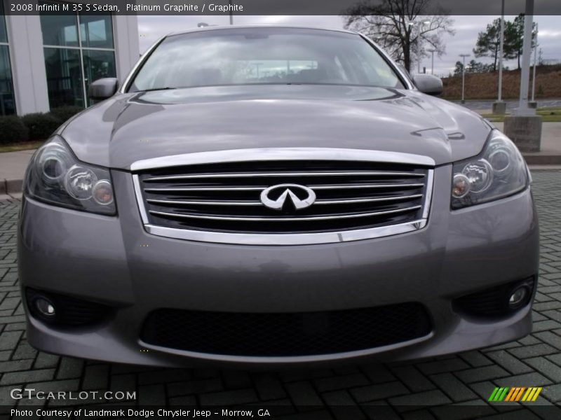 Platinum Graphite / Graphite 2008 Infiniti M 35 S Sedan