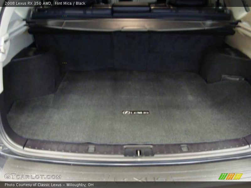 Flint Mica / Black 2008 Lexus RX 350 AWD