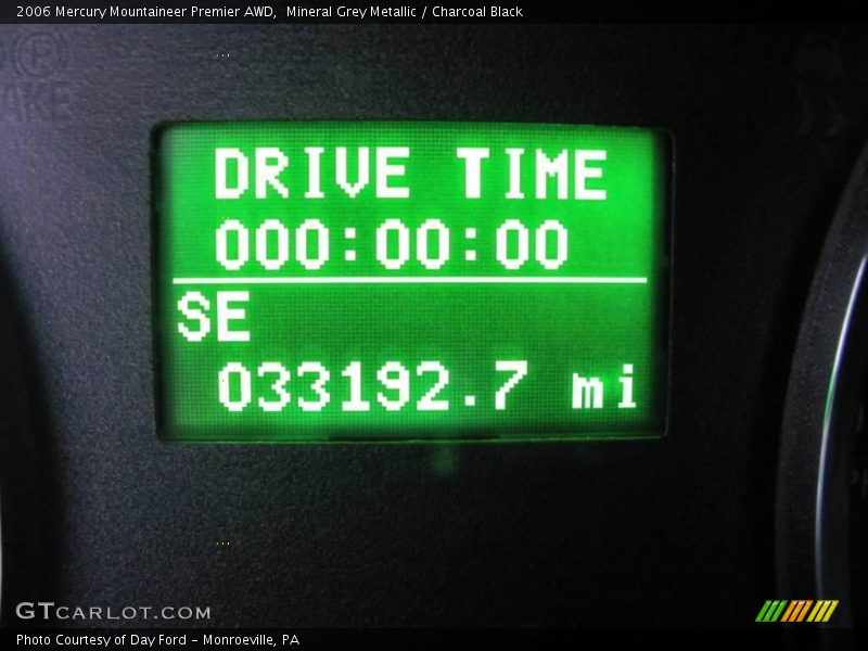 Mineral Grey Metallic / Charcoal Black 2006 Mercury Mountaineer Premier AWD