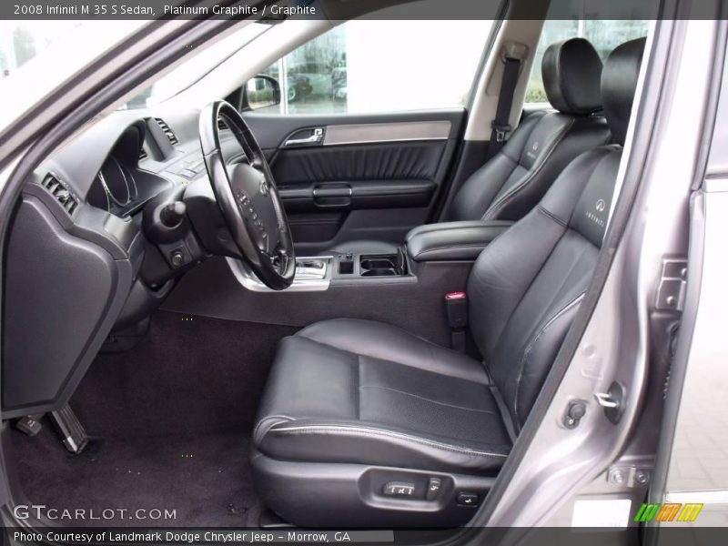 Platinum Graphite / Graphite 2008 Infiniti M 35 S Sedan