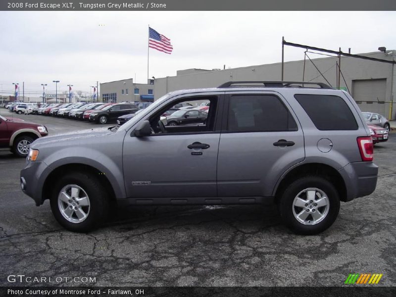 Tungsten Grey Metallic / Stone 2008 Ford Escape XLT