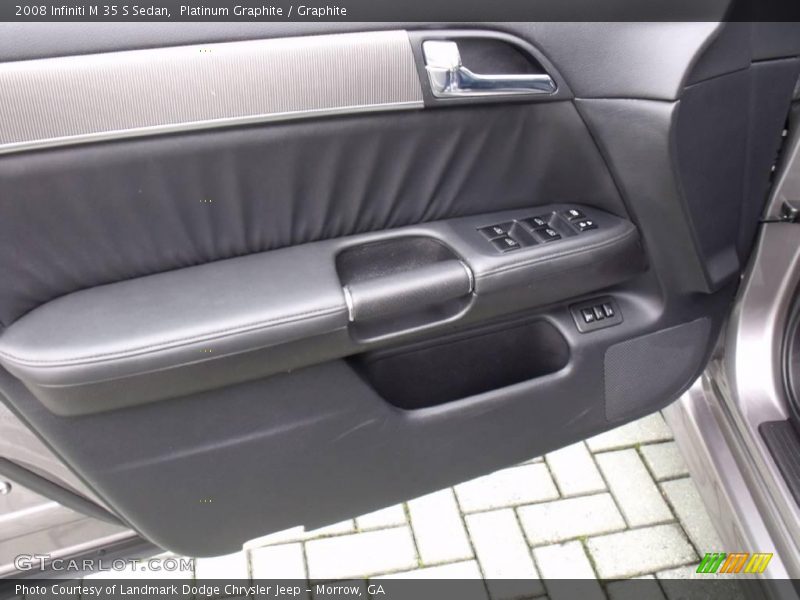 Platinum Graphite / Graphite 2008 Infiniti M 35 S Sedan