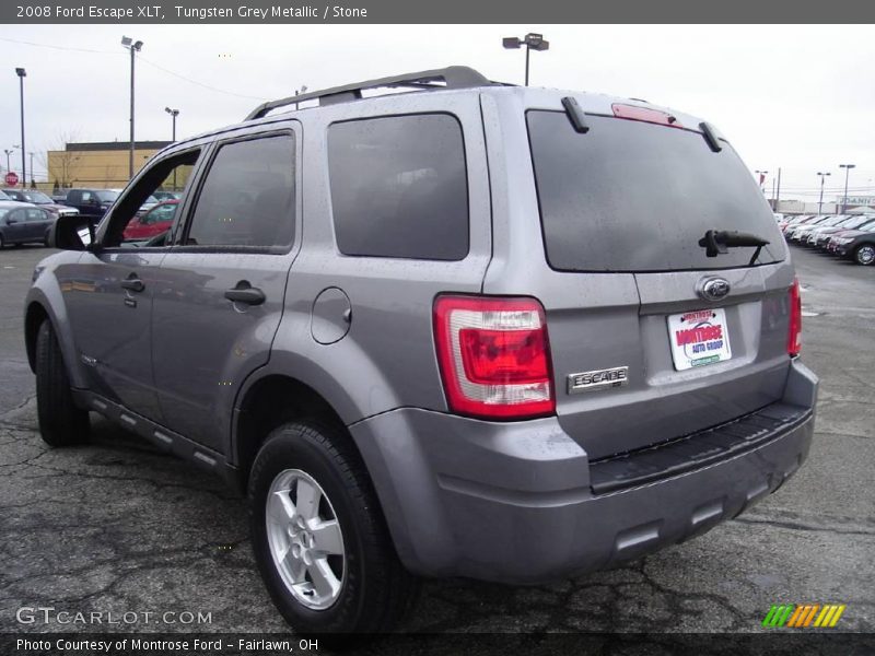 Tungsten Grey Metallic / Stone 2008 Ford Escape XLT