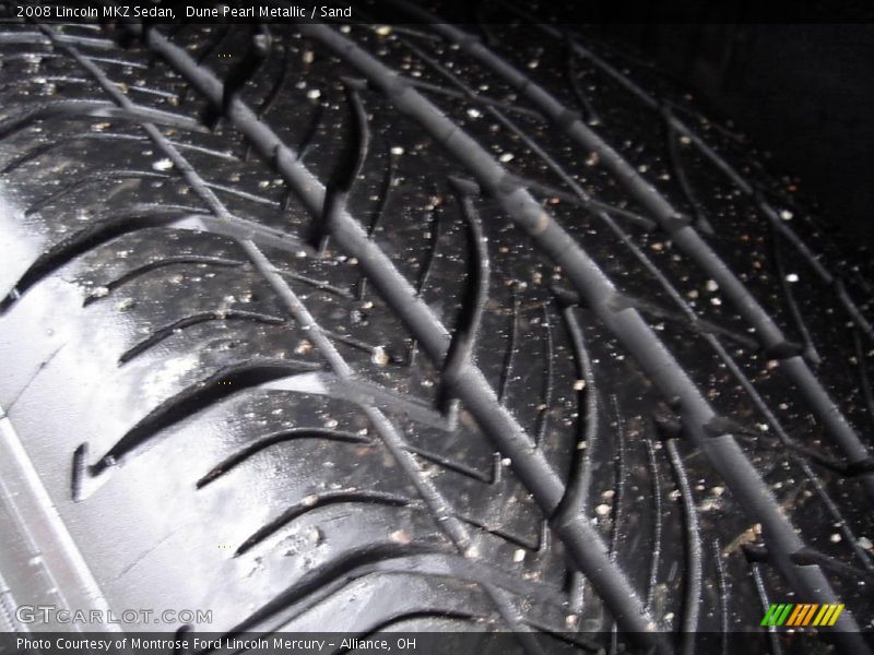 Dune Pearl Metallic / Sand 2008 Lincoln MKZ Sedan