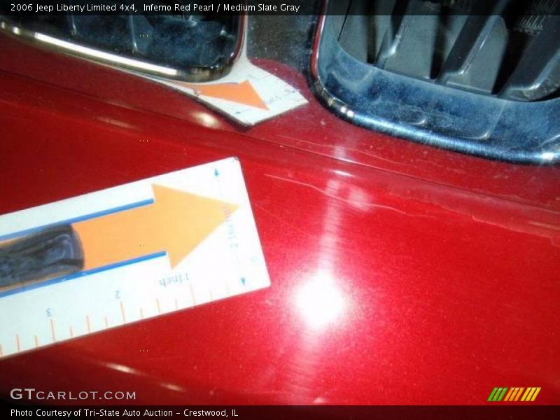 Inferno Red Pearl / Medium Slate Gray 2006 Jeep Liberty Limited 4x4