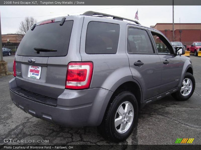 Tungsten Grey Metallic / Stone 2008 Ford Escape XLT