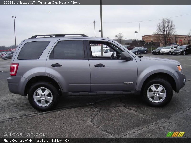 Tungsten Grey Metallic / Stone 2008 Ford Escape XLT