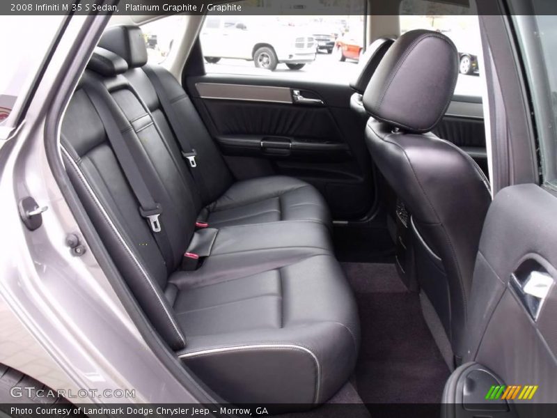 Platinum Graphite / Graphite 2008 Infiniti M 35 S Sedan