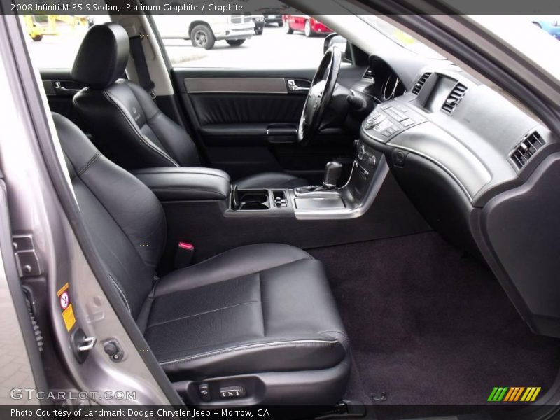 Platinum Graphite / Graphite 2008 Infiniti M 35 S Sedan