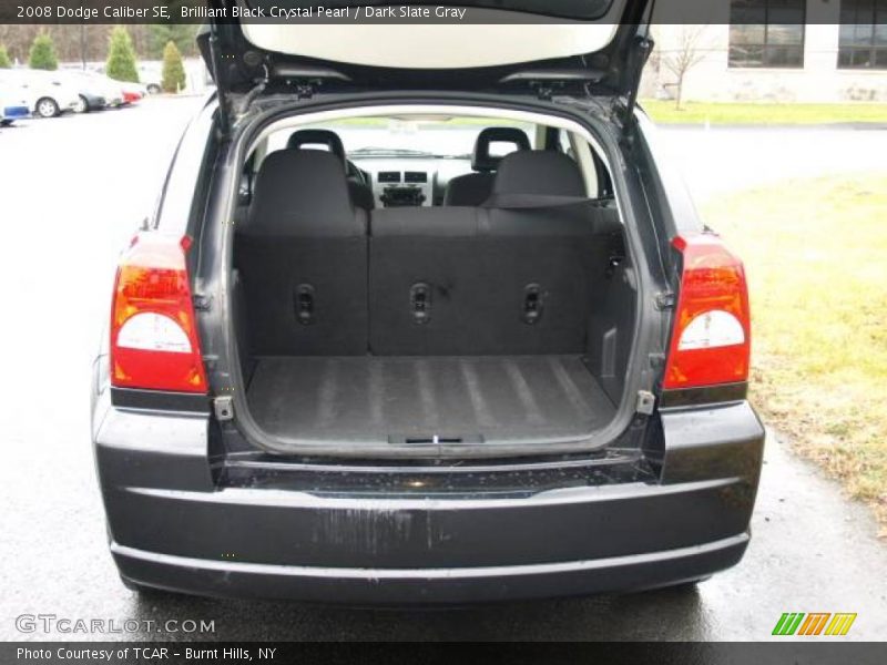 Brilliant Black Crystal Pearl / Dark Slate Gray 2008 Dodge Caliber SE