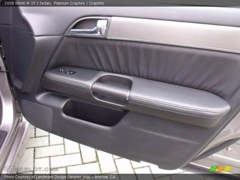 Platinum Graphite / Graphite 2008 Infiniti M 35 S Sedan